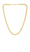 Jenny Bird Rizzo Necklace In Metallic Gold