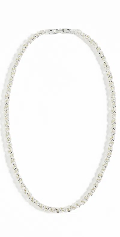 Jenny Bird Rizzo Necklace Silver