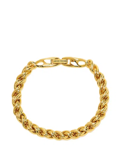 Jenny Bird Rizzo Twisted-link Bracelet In Gold