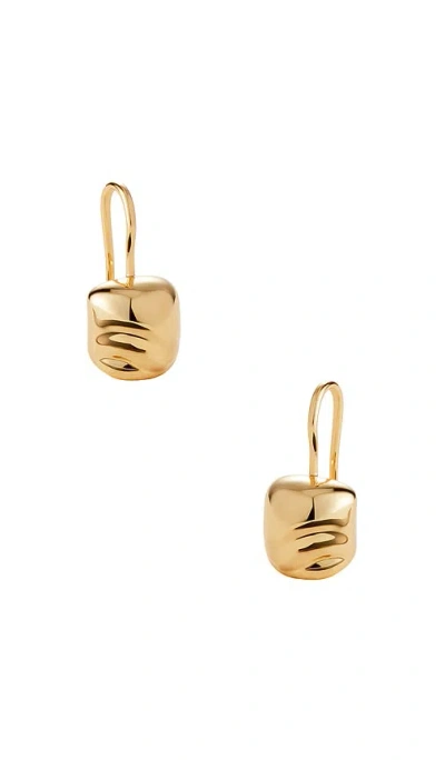 Jenny Bird Rue Drop Earrings In Orange