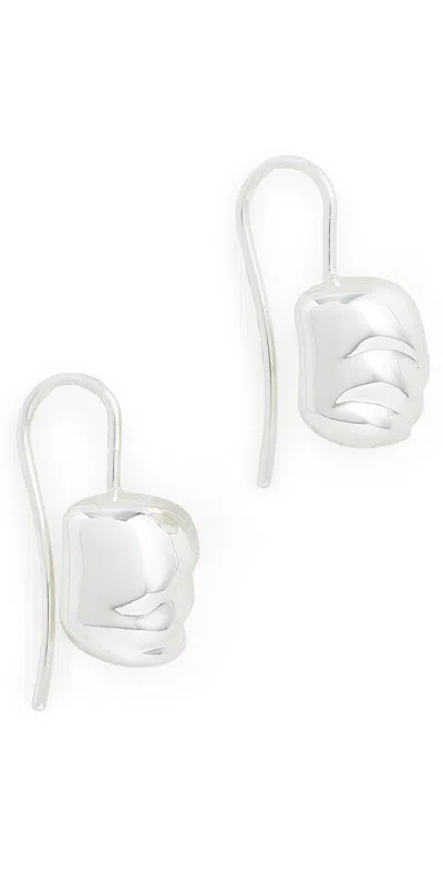 Jenny Bird Rue Drop Earrings Silver