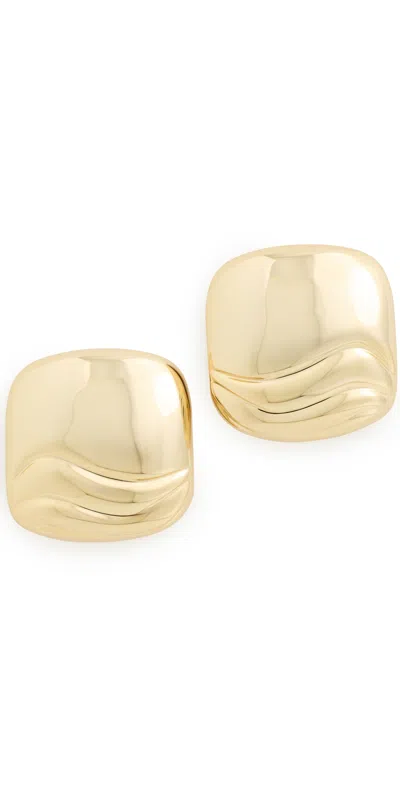 Jenny Bird Rue Earrings High Polish Gold