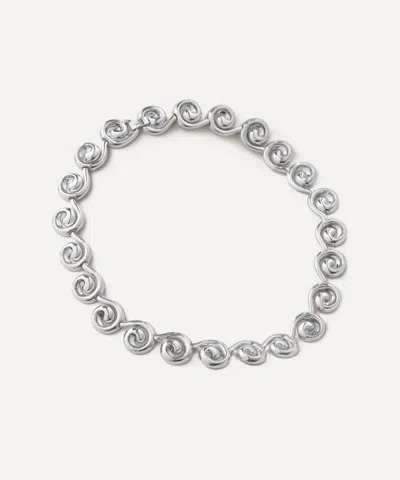 Jenny Bird Silver-plated Nico Collar Necklace
