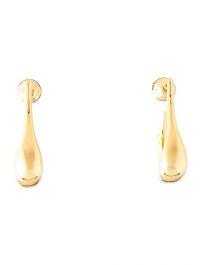 Pre-owned Jenny Bird Small Colette Hoop Earrings In Multicolor