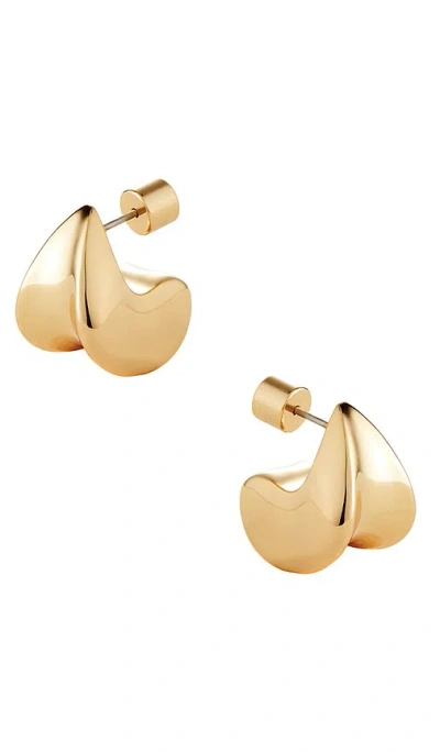 Jenny Bird Small Paige Puffs Earrings In Gold