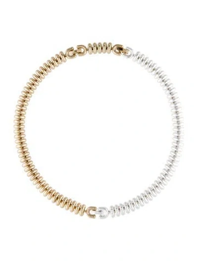 Pre-owned Jenny Bird Sofia Choker, 15" In Multi
