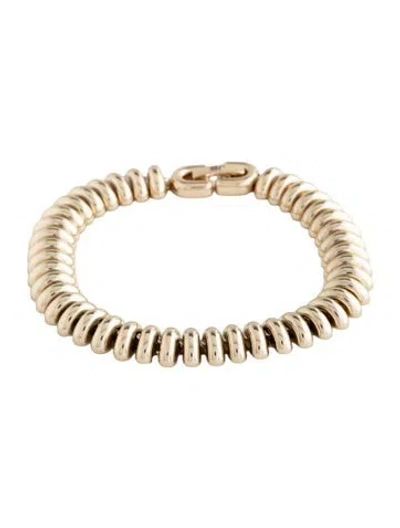 Pre-owned Jenny Bird Sofia Link Bracelet, 6.5" In Multi