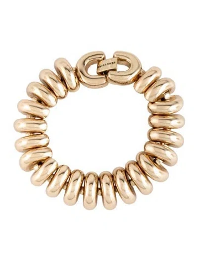 Pre-owned Jenny Bird Sofia Mega Link Bracelet, 7" In Multicolor