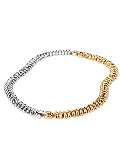 Jenny Bird Sofia Two-tone Choker In Gold