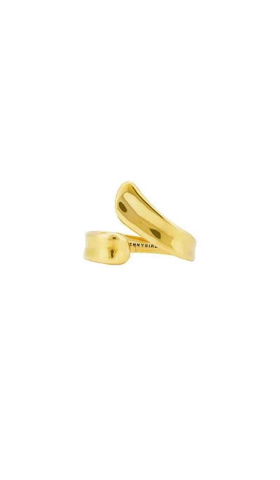 Jenny Bird Solene Double Ring In Gold