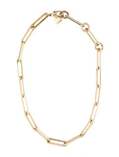 Pre-owned Jenny Bird Stevie Chain Necklace, 18" In Multicolor