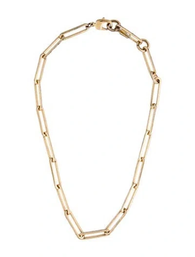 Pre-owned Jenny Bird Stevie Chain Necklace, 20" In Multicolor