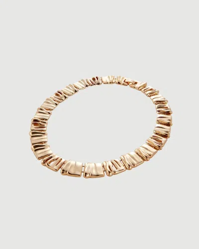 Jenny Bird Sundra Collar In Gold