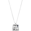 Jenny Bird Sundra Pendant Necklace In Metallic
