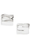Jenny Bird Sundra Stud Earrings In Silver