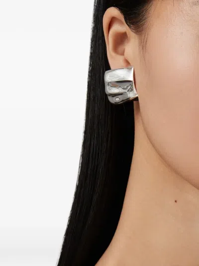 Jenny Bird Sundra Tile Earrings In Metallic