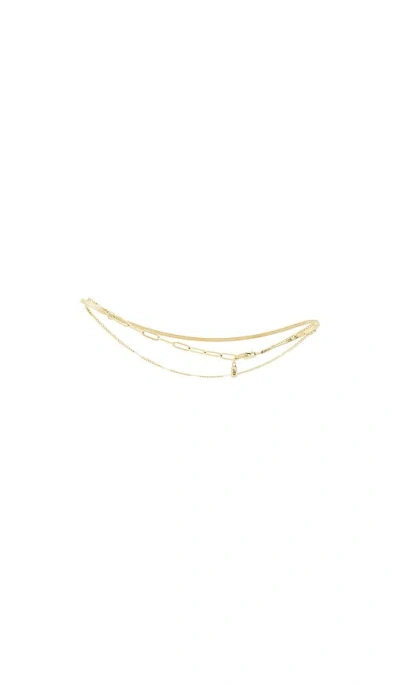 Jenny Bird Surfside Anklet In Gold