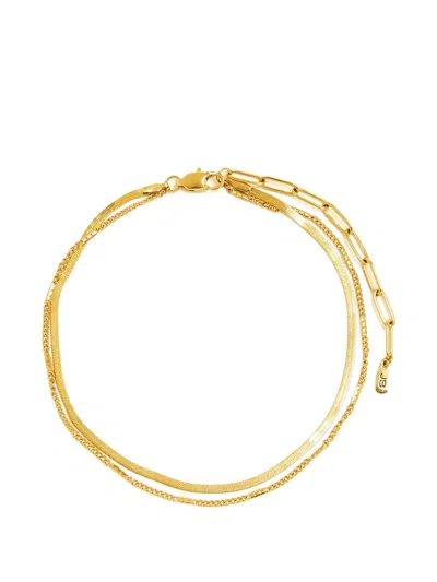 Jenny Bird Surfside Anklet In Gold