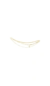Jenny Bird Surfside Anklet In Metallic Gold