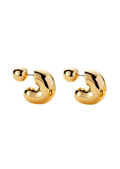 Jenny Bird Tome 14k Gold Hoop Earrings