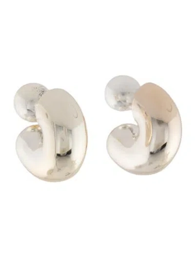 Pre-owned Jenny Bird Tome Hoop Earrings In Multi