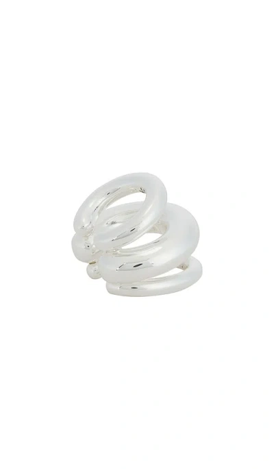 Jenny Bird Tome Triple Ear Cuff In Metallic