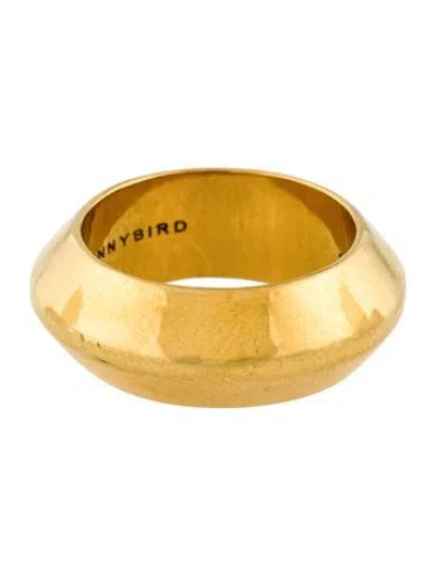 Pre-owned Jenny Bird Toni Band Ring In Multicolor