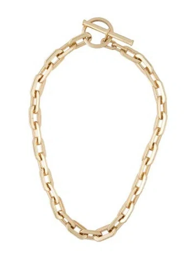 Pre-owned Jenny Bird Toni Chain Necklace, 18.75" In Multi