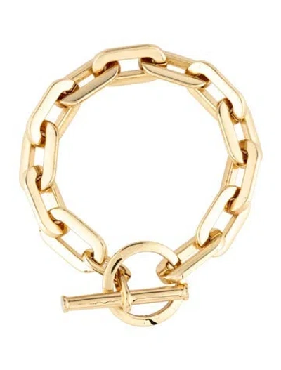 Pre-owned Jenny Bird Toni Link Bracelet, 6.5" In Multicolor