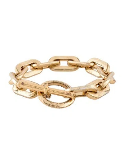 Pre-owned Jenny Bird Toni Link Bracelet, 6.5" In Multicolor