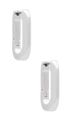 Jenny Bird U Link Earrings In 银色