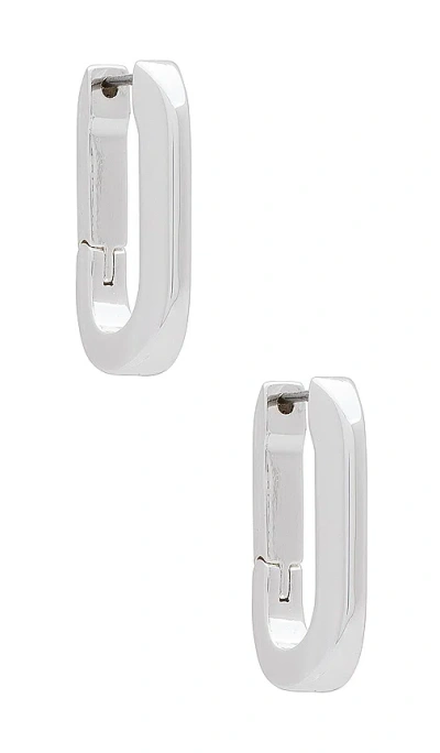 Jenny Bird U Link Earrings In 银色