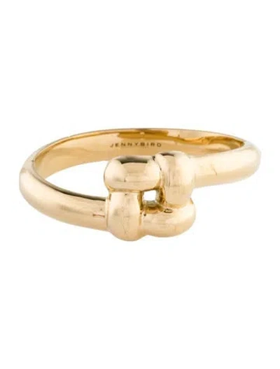 Pre-owned Jenny Bird Woven Square Hinged Bangle, 6.5" In Multi