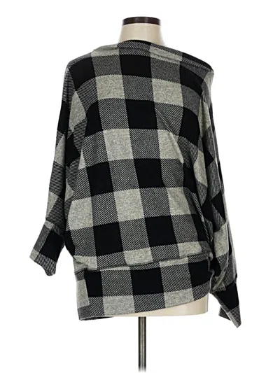 Pre-owned Jenny Boston Poncho In Black