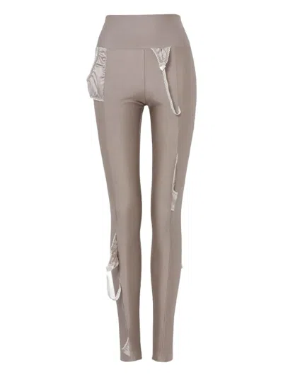 Jenny Fax Panty Asymmetric-pocketed Leggings