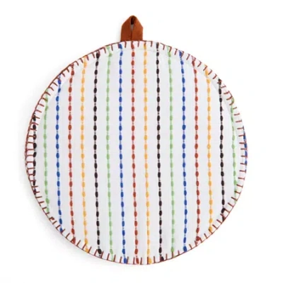 Jenny Martinez Gamma Stripe Tortilla Warmer In Multi