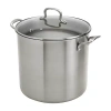 Jenny Martinez Stainless Steel 20-qt. Stockpot In Silver