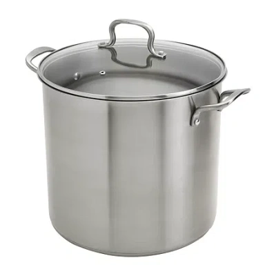 Jenny Martinez Stainless Steel 20-qt. Stockpot In Silver