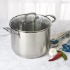 Jenny Martinez Stainless Steel 8-qt. Stockpot In Silver