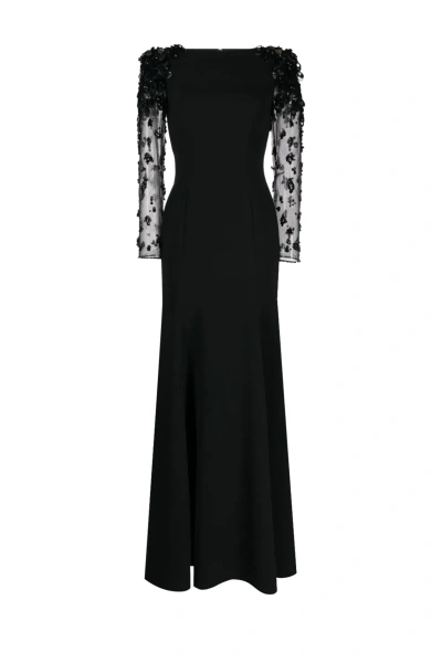 Jenny Packham Adulla Dress In Black