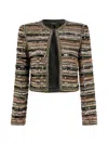 Jenny Packham Alma Beaded Jacket In Brown