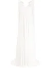 Jenny Packham Alma Pleated Sequin Bridal Gown In White