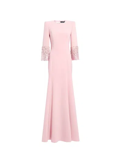 Jenny Packham Anita Dress In Pink