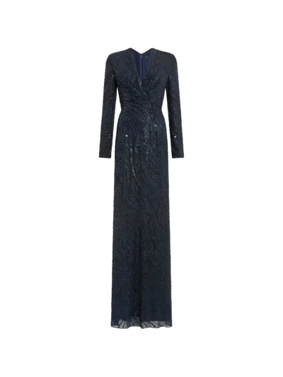 Jenny Packham Arizona Dress In Black