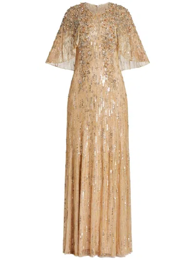 Jenny Packham Astra Gown In Gold