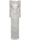 Jenny Packham Avalon Beaded Gown In 金属色
