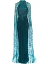 Jenny Packham Cairo Gown In Blue