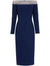 Jenny Packham Calypso Dress In Blue