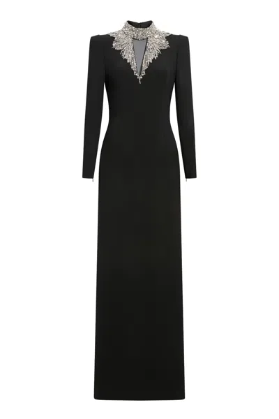 Jenny Packham Chama Gown In Black