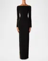 Jenny Packham Charisma Gown In Liquorice